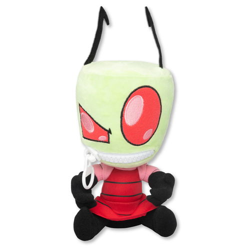 Quantum Mechanix Zippermouth Plush Toy - Invader Zim Zim