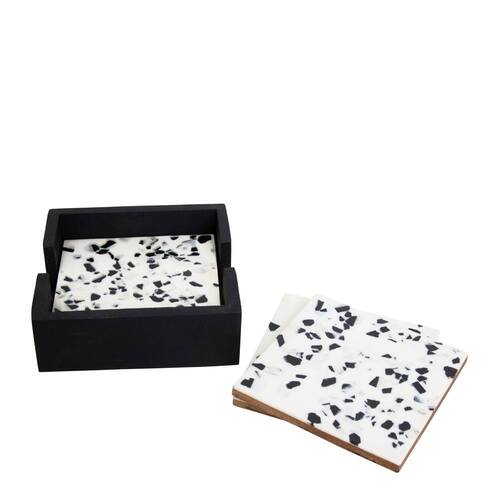4PK J. Elliot Kirrily Square Coaster 10x10cm Multi