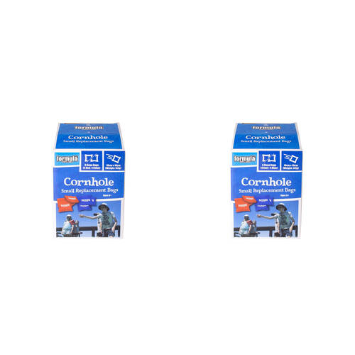 2PK Formula Sports Cornhole Small Replacement Bags 10x10cm Kids 6y+