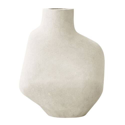 J.Elliot Home Shay Irregular Vase Decor 23cm - Cream