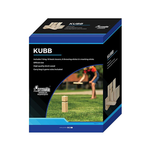 Formula Sports Kubb Throwing Baton Blocks Outdoor Toy Kids