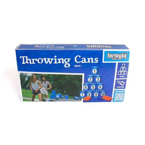 Formula Sports Throwing Cans Knockdown Game Kids 6y+