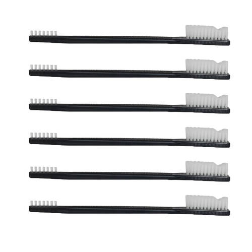 6PK AgBoss Universal Double Ended Spray Nozzle Brush 180mm Black