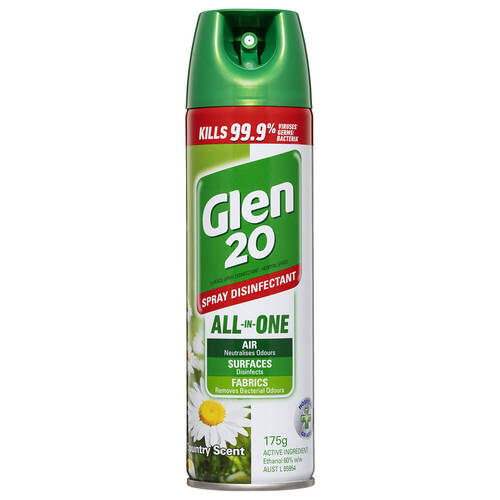 Glen20 175g Disinfectant Spray Aero Country Scent