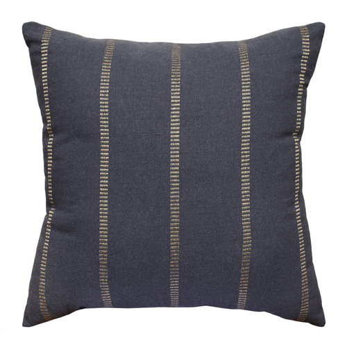J. Elliot Cyrus Cushion 50x50cm Charcoal & Sandstone
