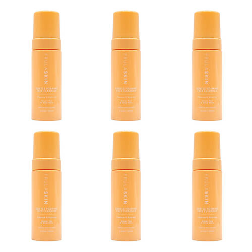 6PK Frula Skin Gentle Foaming Face Cleanser 150ml - Green Tea & Aloe Vera