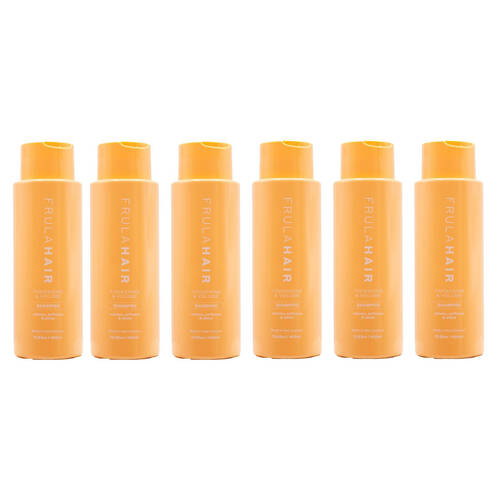6PK Frula Skin Hair Thickening And Volume Shampoo 400ml Nourishing/Hydrating