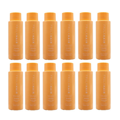 12PK Frula Skin Hair Deep Scalp Cleansing Shampoo 400ml Nourishing/Hydrating
