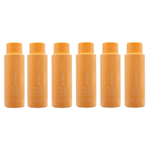 6PK Frula Skin Hair Deep Scalp Cleansing Shampoo 400ml Nourishing/Hydrating