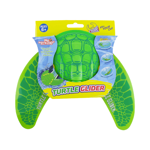 Cooee Turtle Glider Swimming Pool Dive Toy 24cm Green 6+