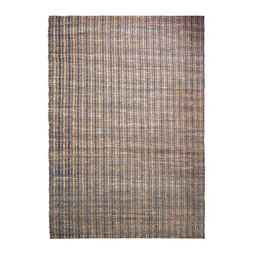 J.Elliot Home Darcy 160x230cm Jute Rug Mat - Black & Natural
