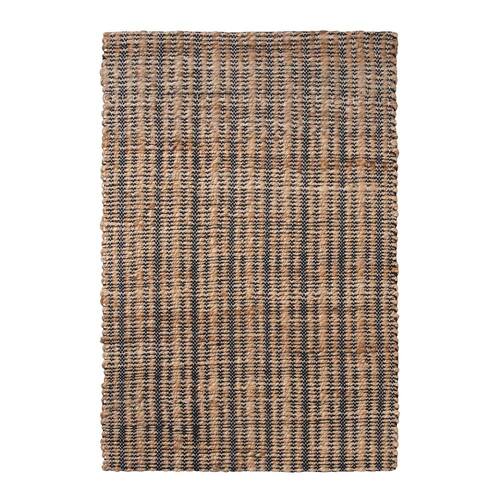 J. Elliot Darcy Jute Rug 60x90cm Black & Natural