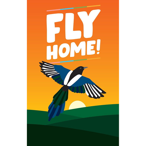 Helvetiq Fly Home Tile-Laying Tabletop Party Board Game 6y+