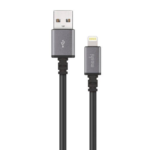 Moshi 3M USB Cable with Lightning Connector - Black