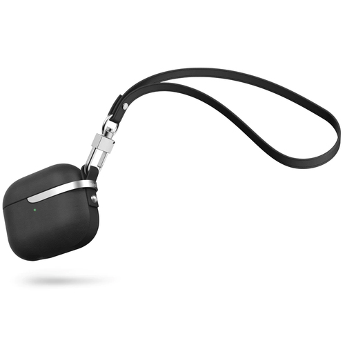 Moshi Pebbo Luxe Case For Airpods Gen 3 Black