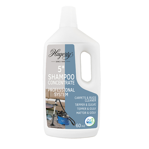Hagerty Cleaning Products 5 Star Shampoo Concentrate for Carpets and Fabric 1L