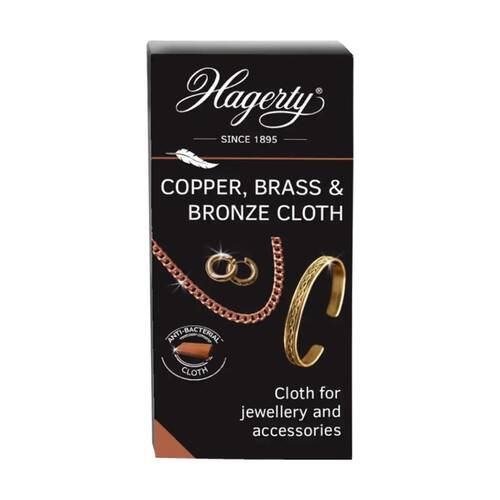 Hagerty Copper Brass & Bronze Polishing Cloth Metal Care Accessory 30x36cm