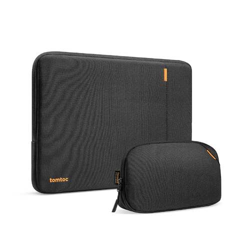 2pc Tomtoc Defender-A13 Laptop Sleeve & Pouch For MacBook 13in