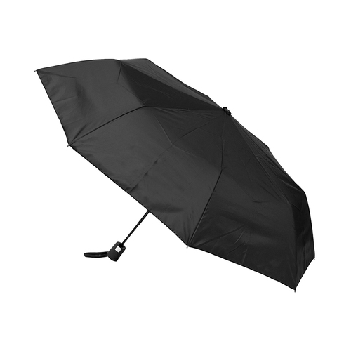 Clifton Women's Folding 99cm Auto Open Wind Resistant Umbrella - Black