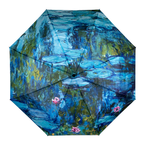 Clifton Women's Folding 100cm Auto Open Umbrella - Water Lilies