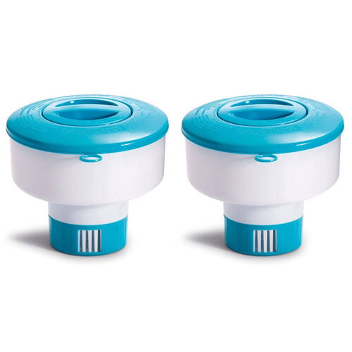 2PK Intex 17.8cm Floating Chemical Dispenser