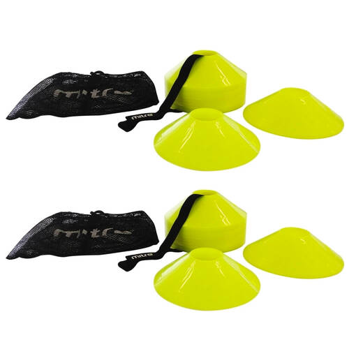 60pc Mitre Cone Pitch Marker - Yellow