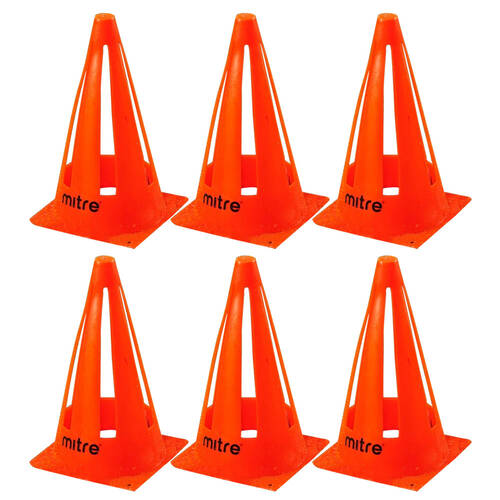 6PK Mitre Aircut Safety Cone