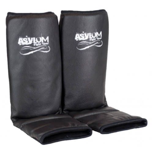 Asylum Large MMA Shin Guards Black