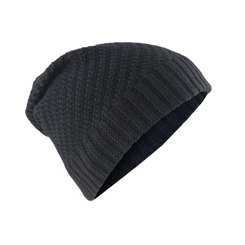 3Peak Outdoor Hiking Merino Slouch Beanie Black Size Adult