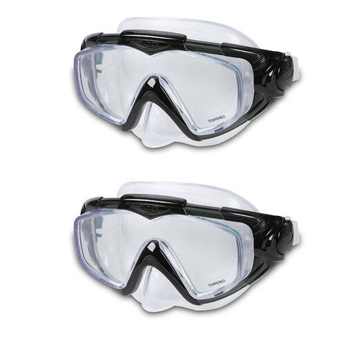 2PK Intex Aqua Flow Sport Silicone Aqua Mask - Assorted