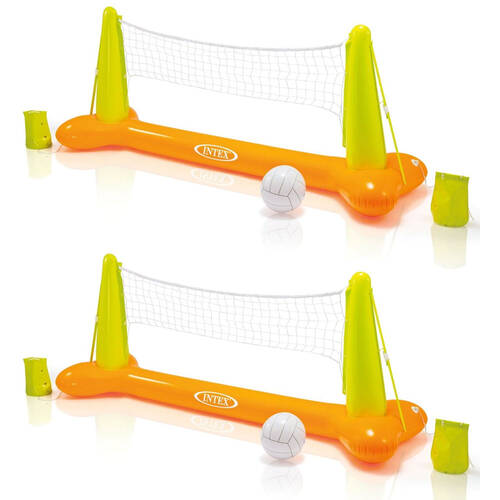 2PK Intex Inflatable Volleyball Pool Game