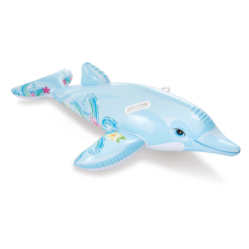 Intex Lil Dolphin Ride-On Inflatable Kids Floats 3Y+