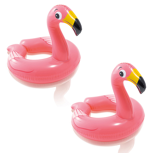 2PK Intex Animal Split Rings Assorted Inflatable Kids Floats 3-6Y+
