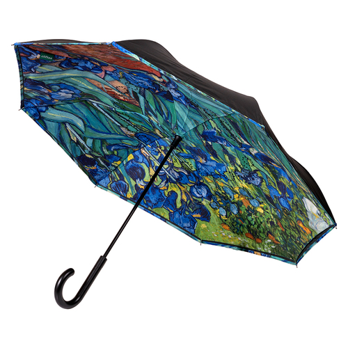 Clifton Outside-In Inverted 103cm Auto Close Umbrella - Iris