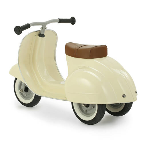 Ambosstoys Primo Sierra Cream Scooter 3-Wheel Ride-On Toy Kids/Children - 3y+