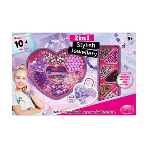 ABT Kids 2-in-1 Stylish Jewellery Necklace & Bracelet Set Assorted