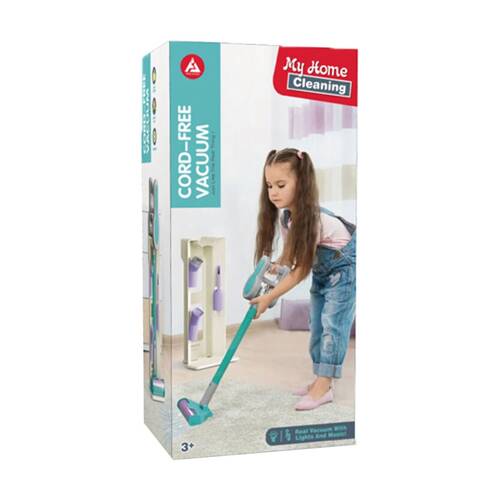 ABT Kids Play Pretend Vacuum Cleaner Electric With Accessories 3Y+