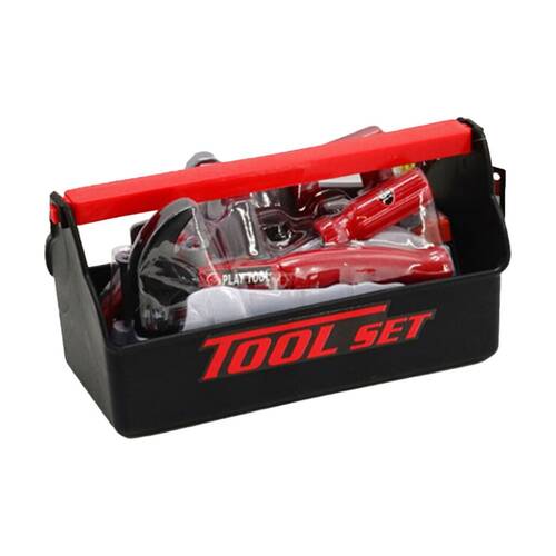 14pc ABT Kids Pretend Tool Set With Carry Box And Accessories. 3Y+