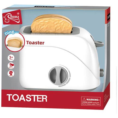 ABT Childrens Kitchen Pretend Play Electronic Toaster Toy 3Y+