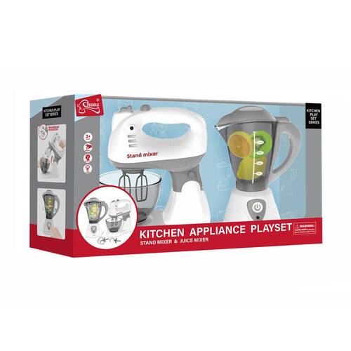 ABT Kids Play Pretend Kitchen Electronic Mixer Juicer Set 3Y+