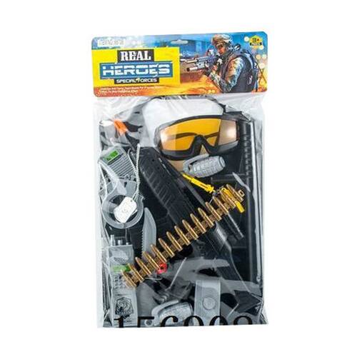 16pc ABT Swat Dress Up Set Special Forces Role Play Costume 3Y+