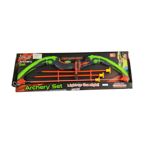 3pc ABT Kids Light Up Archery Learning Set Children Practise Toy 3Y+