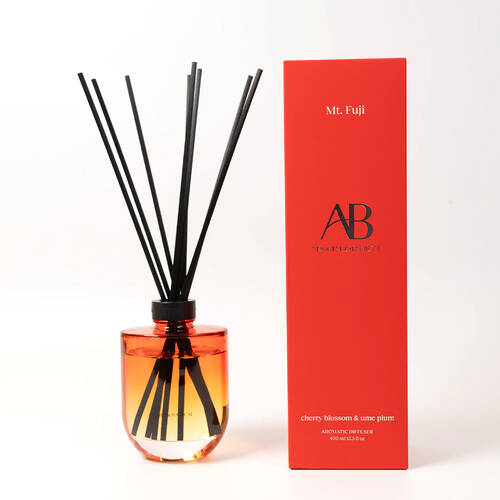 Aromabotanical Mt. Fuji Cherry Blossom Scent Home Fragrance Reed Diffuser 400mL