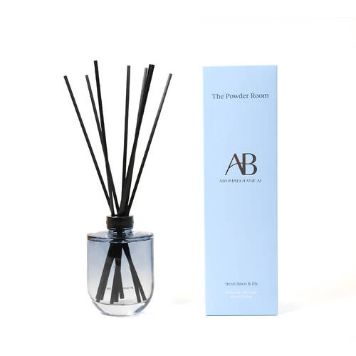 Aromabotanical Powder Room Fresh Linen Scent Home Fragrance Reed Diffuser 400mL