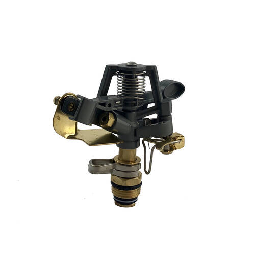 AgBoss Even Coverage Large Distance Impulse Sprinkler Head Gardening Black