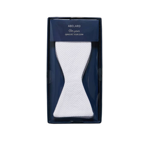 Abelard Linen Bowtie Men's Stylish Accessory - White