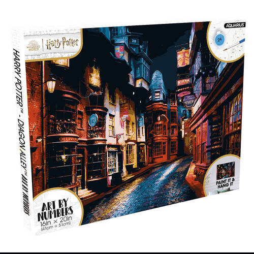 Aquarius Harry Potter Diagon Alley Art by Numbers 41x51cm