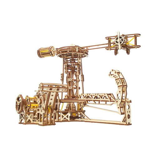 Ugears Aviator Mechanical DIY Wooden 3D Puzzle 726pc
