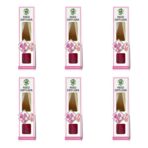 6PK Air Fusion Home Line Reeds Air Fresh 50ml - Assorted