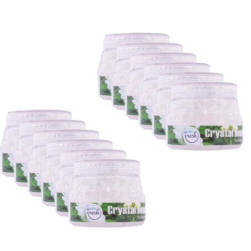 12PK Aussie Clean Crystal Beads Air Freshener 340g - Jasmine